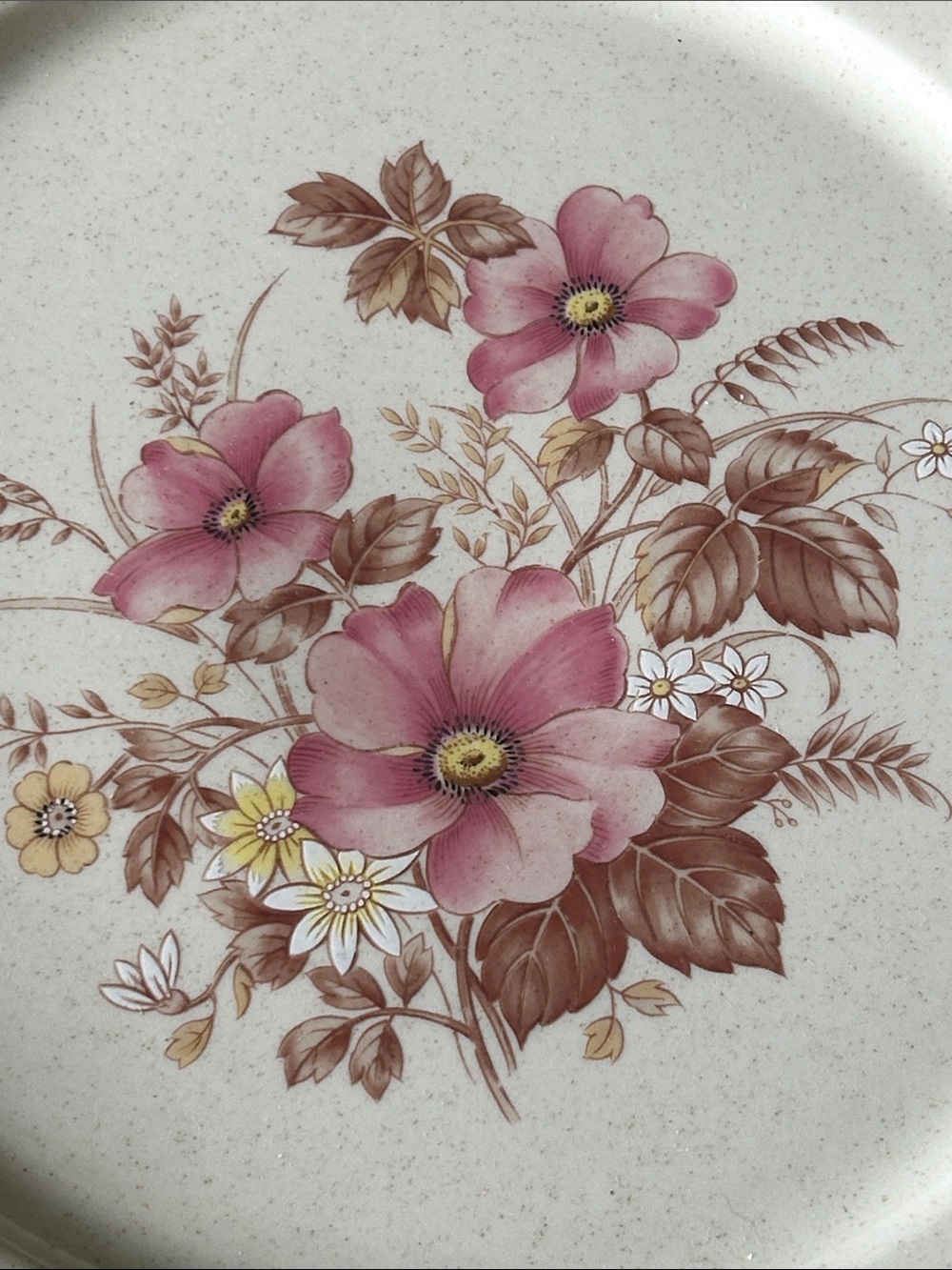 Vintage Dynasty Dream rose floral Dinnerware set of 4 - Picture 3 of 5